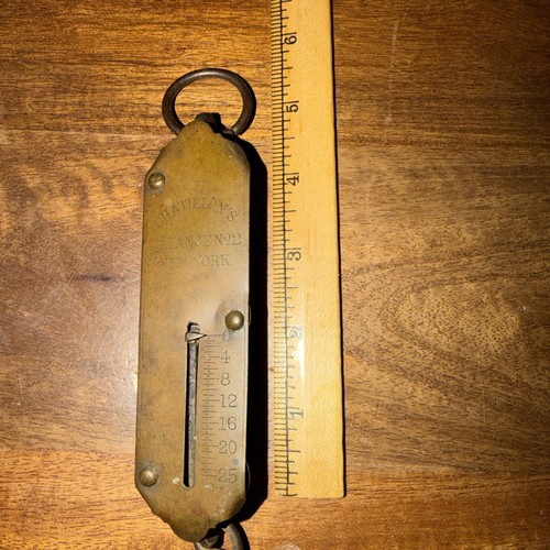 Antique brass chatillon - antique,