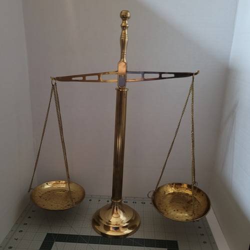 Vintage brass scales - vintage, of