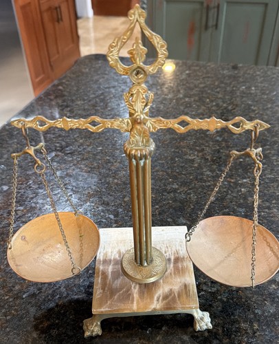 Vtg balance justice brass - justice,